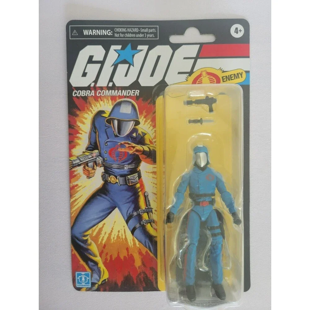 G.I.JOE COBRA COMMANDER COBRA ENEMY RETRO HASBRO 2020 SEALED BOX